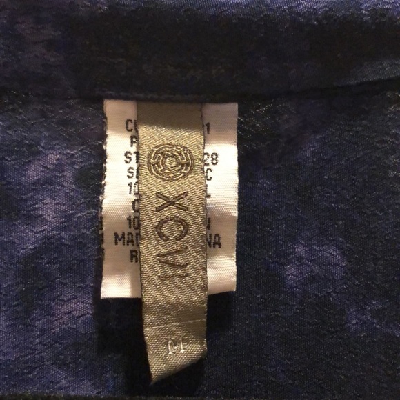 🔵 XCVI so soft tie dye slightly sheer jersey knit comfy tunic - Picture 9 of 12